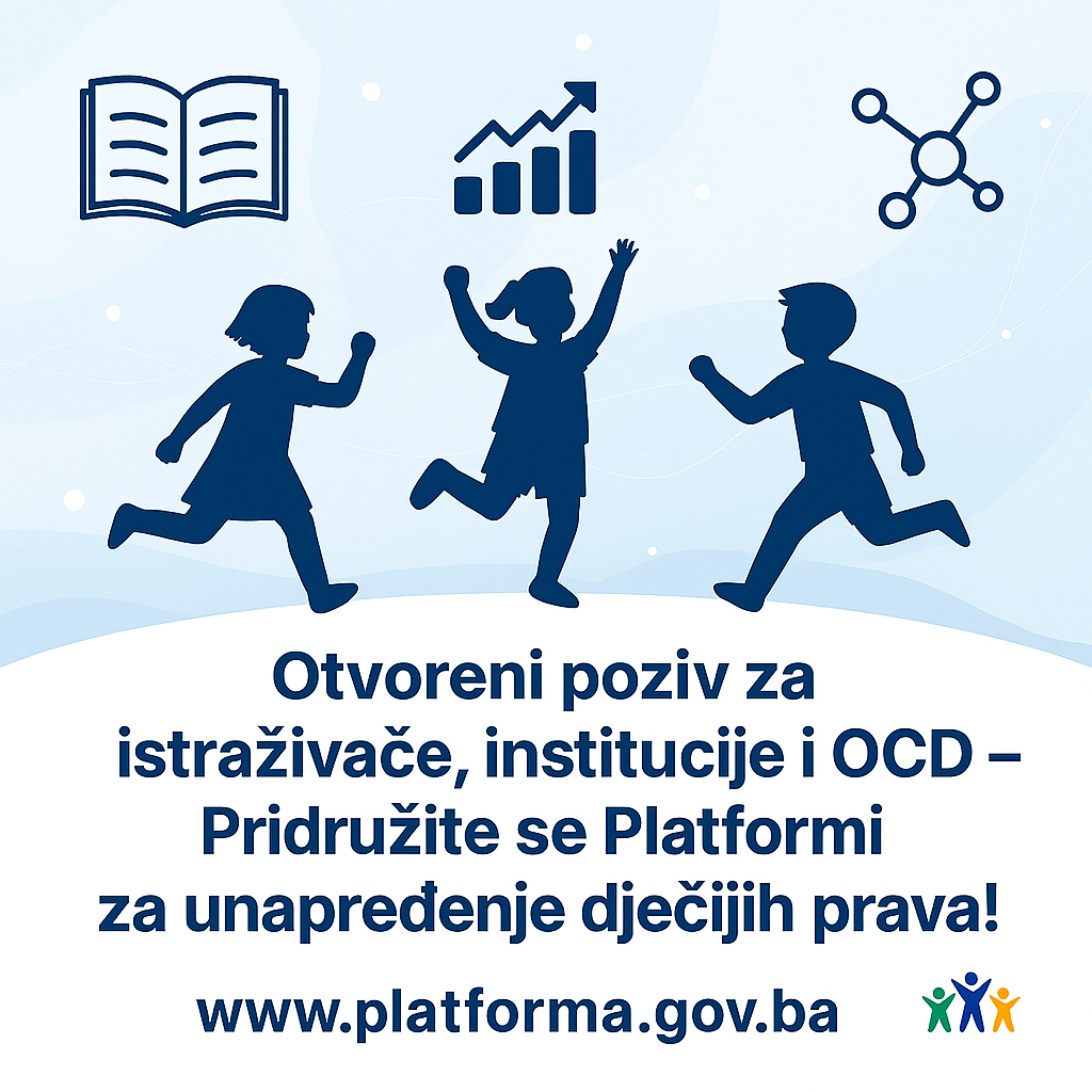 Poziv za saradnju: Gradimo bazu znanja o pravima djeteta u BiH!